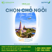 ƯU ĐÃI ĐẶC BIỆT 50% CHỌN GHẾ BAY BANGKOK