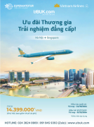 TRẢI NGHIỆM BAY THƯƠNG GIA ĐẾN SINGAPORE