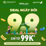 SIÊU ƯU ĐÃI, GIÁ VÉ CHỈ TỪ 99K