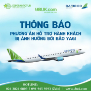 BAMBOO AIRWAYS THÔNG BÁO