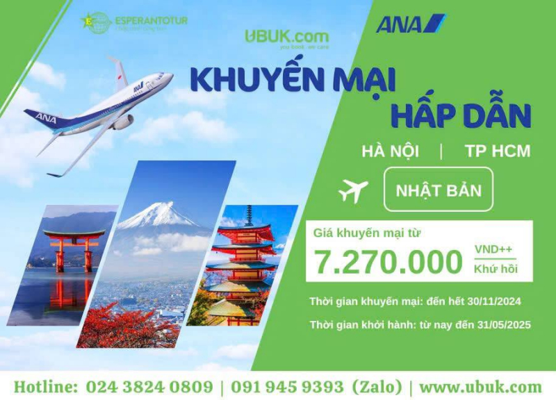 All Nippon Airways (ANA) - Hãng Hàng không uy tín