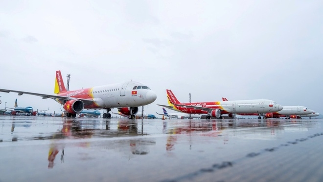 VIETJET: CẬP NHẬT CHUYẾN BAY BỊ ẢNH HƯỞNG DO BÃO WIPHA (BÃO SỐ 3) 