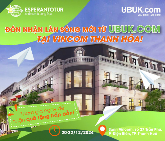 HÃY ĐẾN VÀ TRẢI NGHIỆM UBUK.COM TẠI VINCOM THANH HÓA