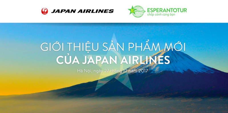 JAPAN AIRLINES RA MẮT SẢN PHẨM MỚI
