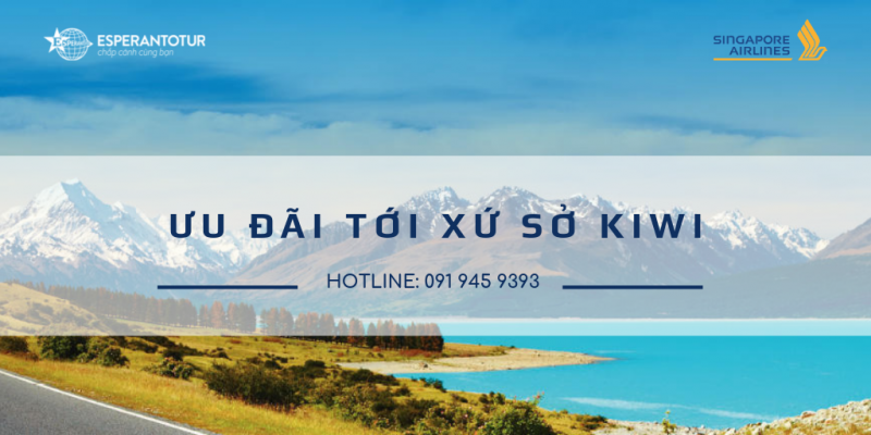 SINGAPORE AIRLINES TUNG KHUYẾN MẠI TỚI NEW ZEALAND 