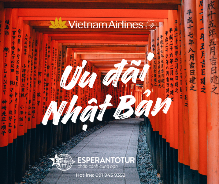 THƯỞNG THỨC NHẬT BẢN MÙA LÁ ĐỎ CÙNG VIETNAM AIRLINES