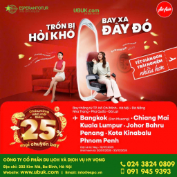 Khuyến Mãi HẤP DẪN - Giảm Giá 25% Cùng AirAsia