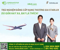 TRẢI NGHIỆM ĐẲNG CẤP HẠNG THƯƠNG GIA STARLUX: DÙ GẦN HAY XA, BAY LÀ THÍCH!